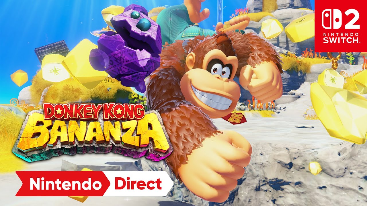 Donkey Kong Bananza – Tráiler de presentación (Nintendo Switch 2)