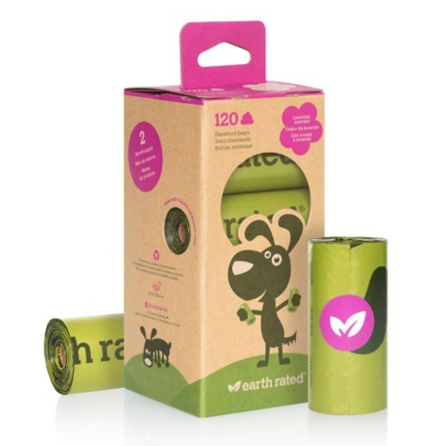 Ejemplo de bolsa de caca biodegradable para perros