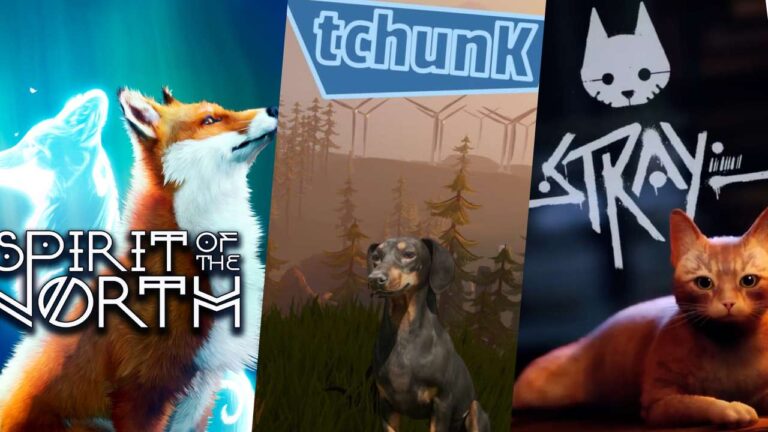 Estos son los videojuegos con un protagonista animal